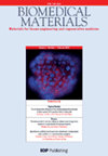 Biomedical Materials雜志封面